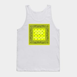 Yellow Hanky Tank Top